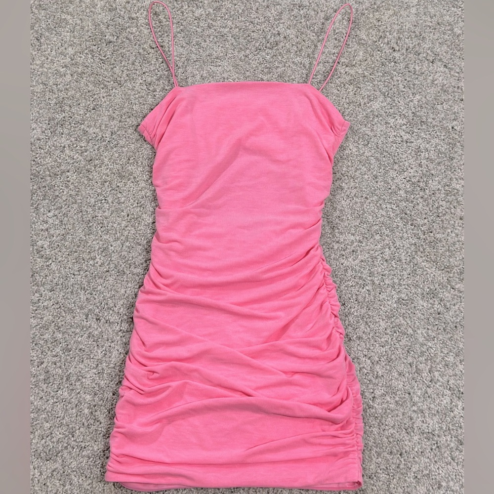 Pink Mini Bodycon Dress SZ Small